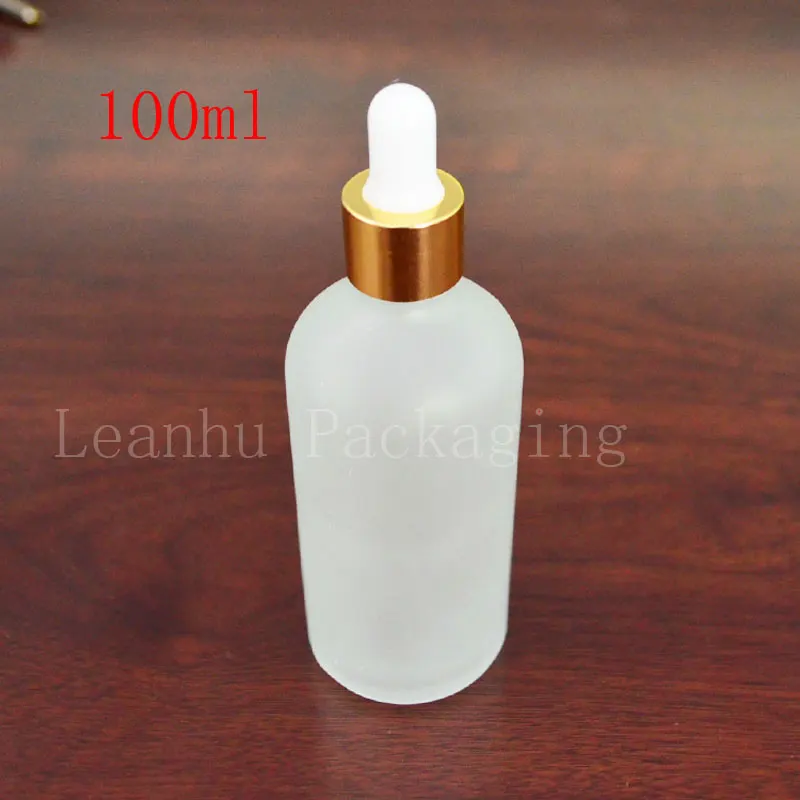 

100ml oil bottles wholesale transparent frosted dropper bottle points bottling bottles of essential oils deployment tools