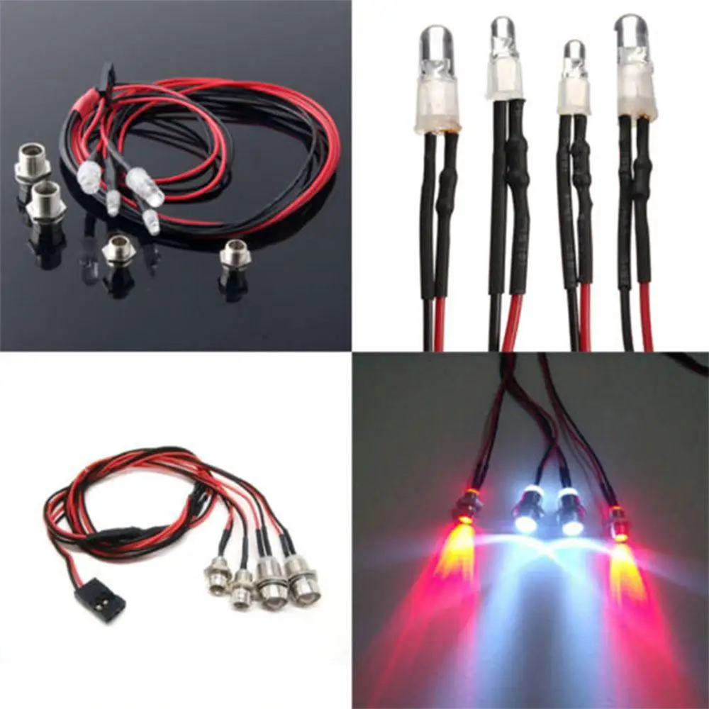 

Electronic Components Rc Car Light Model Car Lamp Flashing Head Light Car Model LED RC Model LED Genuine
