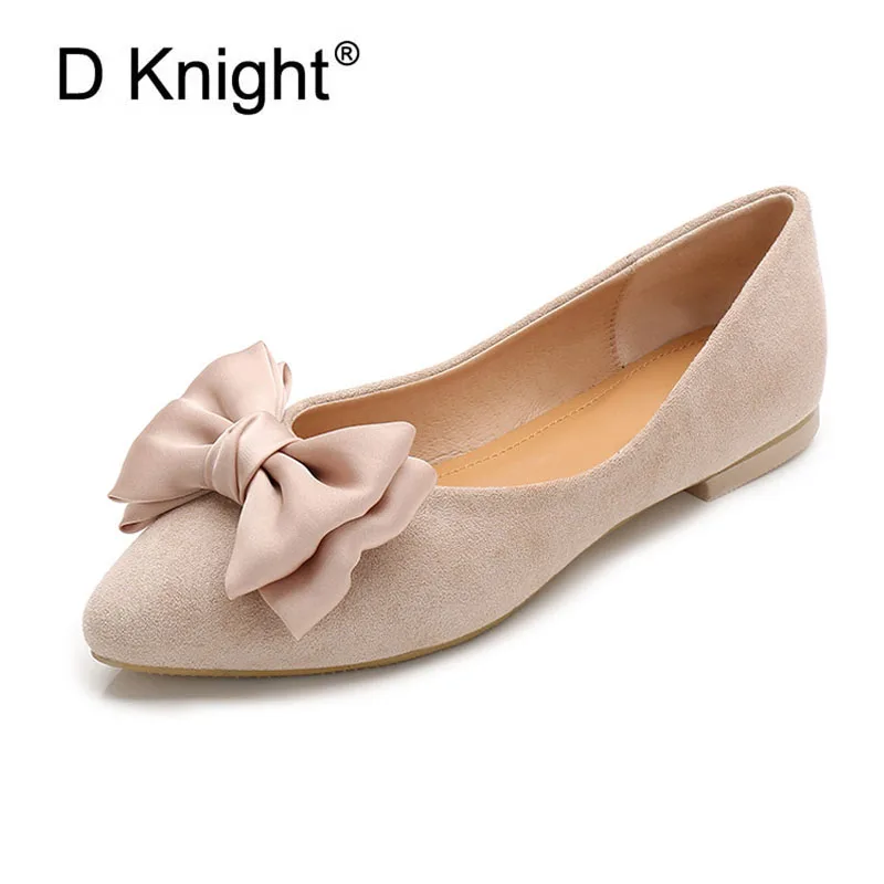 oversized bow flats