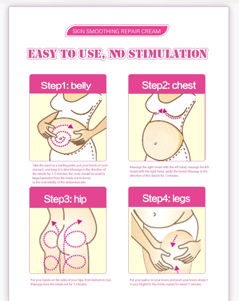 1 бутылка для удаления послеродовых растяжек шрам кремовое увлажняющее отбеливание питает мягкую кожу тела Гладкий крем для ремонта TSLM2
