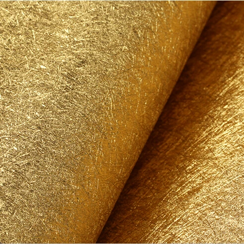 

Modern luxury gold silver wallpaper Gold foil wallpaper roll Living room bedroom background wallpaper pvc waterproof reflective