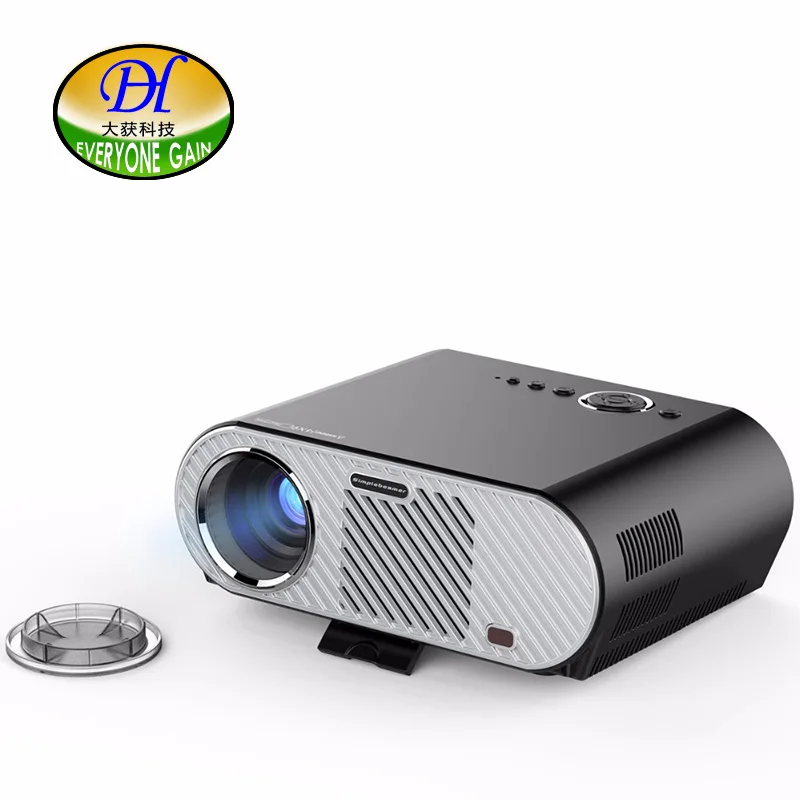 

Everyone Gain TL90A Projector 3200 Lumens 1280*800 LED lamp LCD Projector for Home Theater Meeting RJ45/VGA/AV Beamer