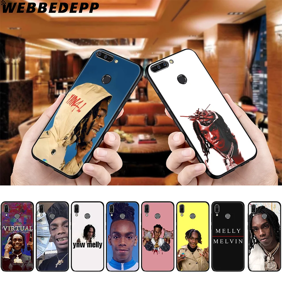 WEBBEDEPP YNW Melly мягкий чехол для Huawei P8 P9 P10 P20 P30 Lite Pro P Smart Z Plus 2019 Y6 Prime 2018 2017 Mini |