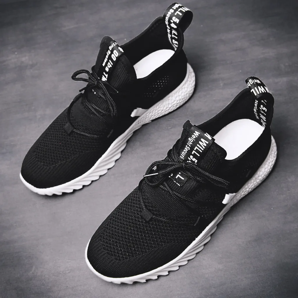 

Men's Fashionable Casual Breathable air Mesh Athletic Walking professional Running Shoes platform Sneakers