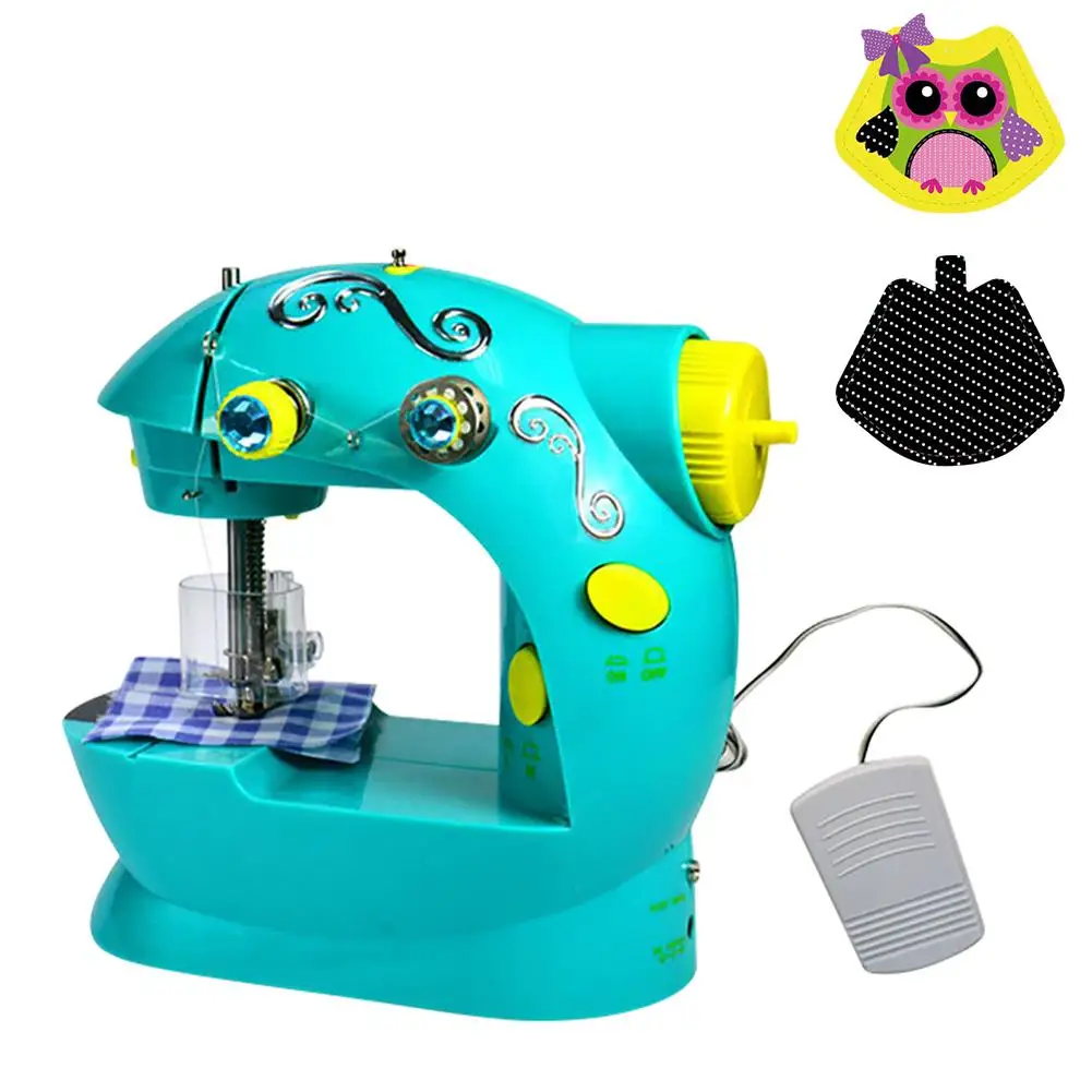

Multi-function Household Electric Mini Small Portable Miniature Children's Toy Sewing Machine without Board