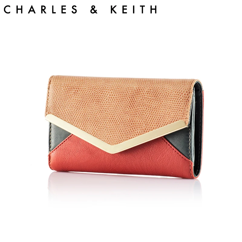 Charles-keith-women-s-color-block-decoration-envelope-wallet-ck2 ...