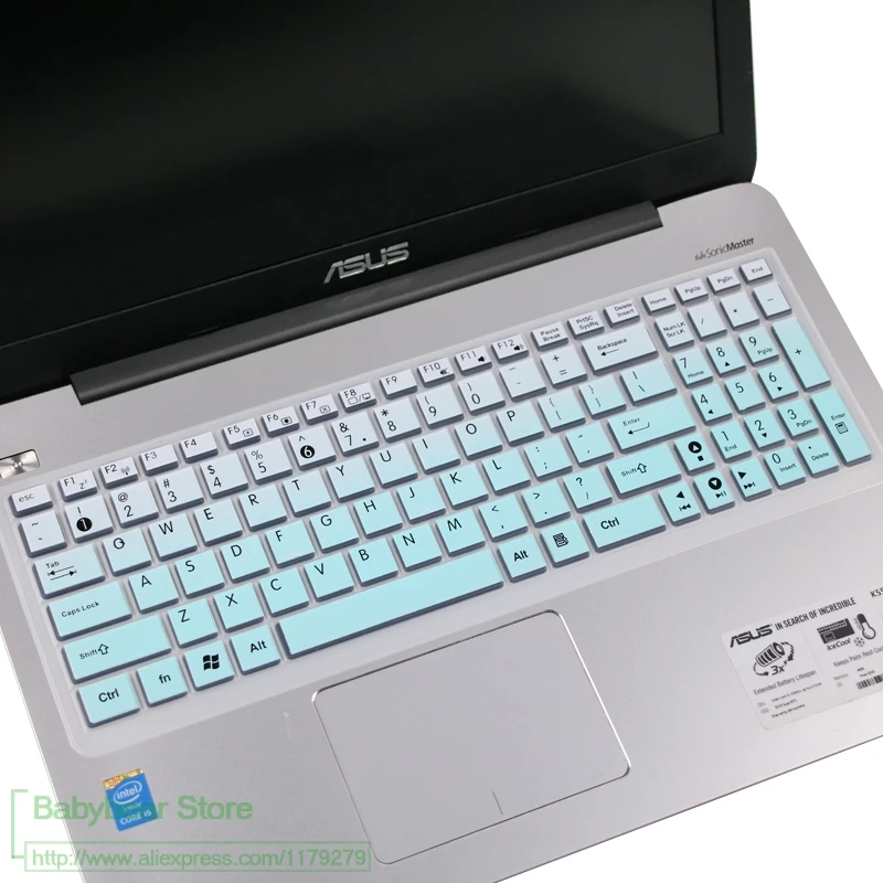 Защитная крышка для клавиатуры 15 6 дюймов Asus Vivobook Notebook R542Uf R542Uq R542 R542U R542Ur R542Un R541U R541N