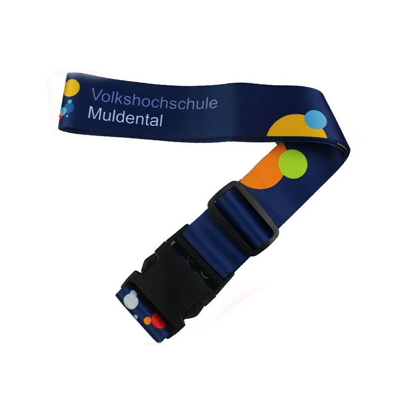 Ремень для багажа ремень с логотипом теплопередачи минимальная скорость принято