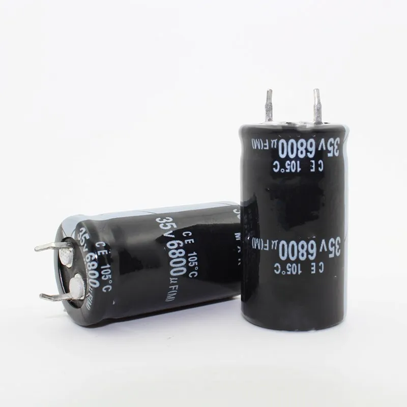 35v6800uf оригинальный электролитический конденсатор 6800 мкФ 35 в радиальный 25 х40