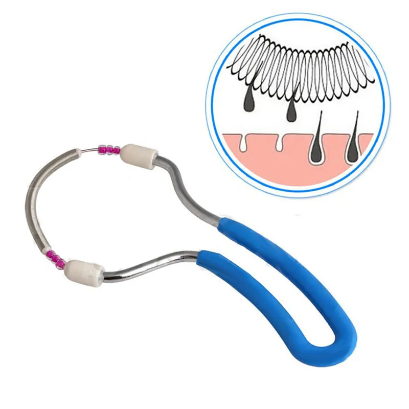 Handle Face Facial Hair Spring Removal Stick Remover Shaver Threading