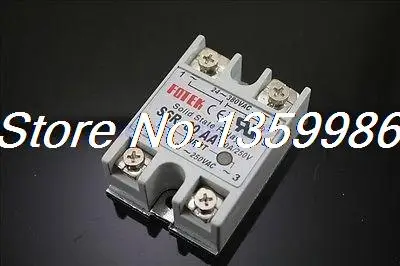 

1pcs Solid State Relay SSR-80 AA AC-AC 80A/250V 80-250VAC/24-380VAC