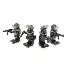 MOC SDU Diver Frogman оружие playmobil Мини фигурки оригинальные игрушки swat Военные Аксессуары DIY строительные блоки brinquedos