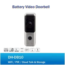 DH DH-DB10 видео беспроводное радиоустройство безопасности Батарея двери внутреннее ночное видение обнаружения пассивного ИК-двухполосный разговор без логотипа DB10