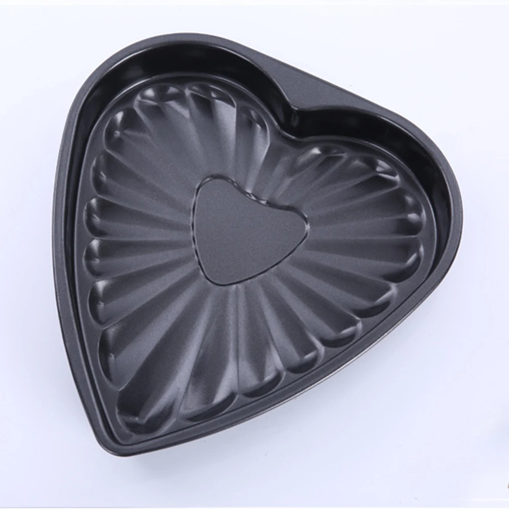 Heart Shape Molds Non Stick DIY Chocolate Fondant Making Molds Bakery Supplies Stampo per torta a forma di cuore RT99