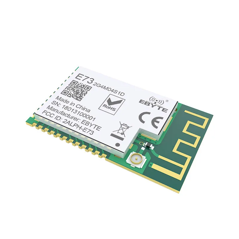 NRF51822 Ble 4,2 беспроводной модуль E73-2G4M04S1D 4dBm Bluetooth передатчик приемник передача данных PCB IPEX Антенный интерфейс