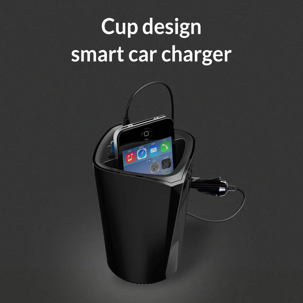 Автомобильное зарядное устройство ORICO 3 USB постоянный ток/5 В 7 2 А разъем для