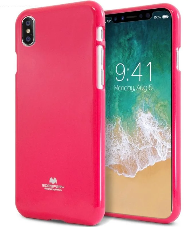 rhinoshield case Mercury Goospery Nhiều Màu Sắc Jelly Dẻo Mềm TPU Cover Cho iPhone X XS Max XR iPhone 11 Pro Max 6 S 7 7Plus 6 6 S 6Plus 8 8Plus kate spade phone case