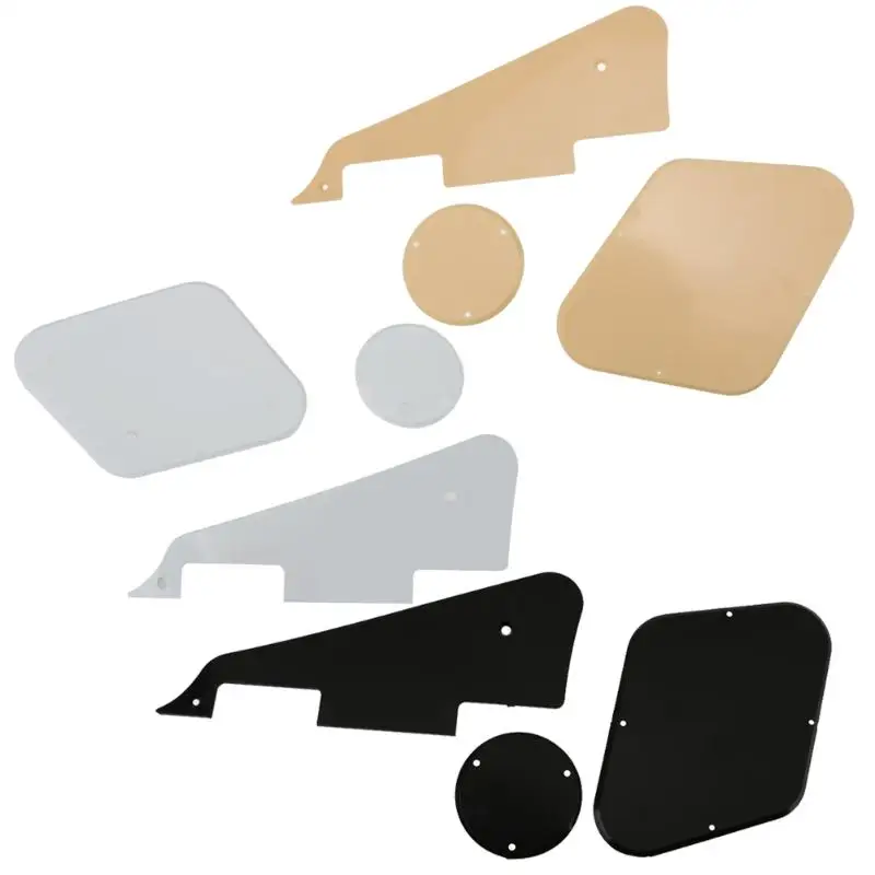 

1Set Full Pickguard Set for Electric Guitar Front Back Pickguard Replacement Set for Electric Guitar Parts & Accessories 3Color