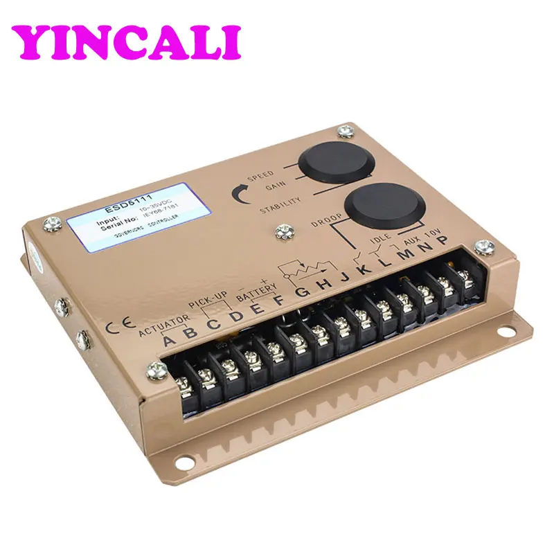 Speed Controller ESD5111 Diesel Engine Speed Control Unit Mechanical Genset Governor Speed Controller ESD5111 Diesel Engine Speed Control Unit Mechanical Genset Governor