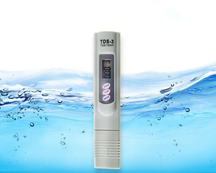 

TDS-3 Digital TDS Meter Tester Filter ec meter Water Quality Purity tester 100pcs/lot free shipping