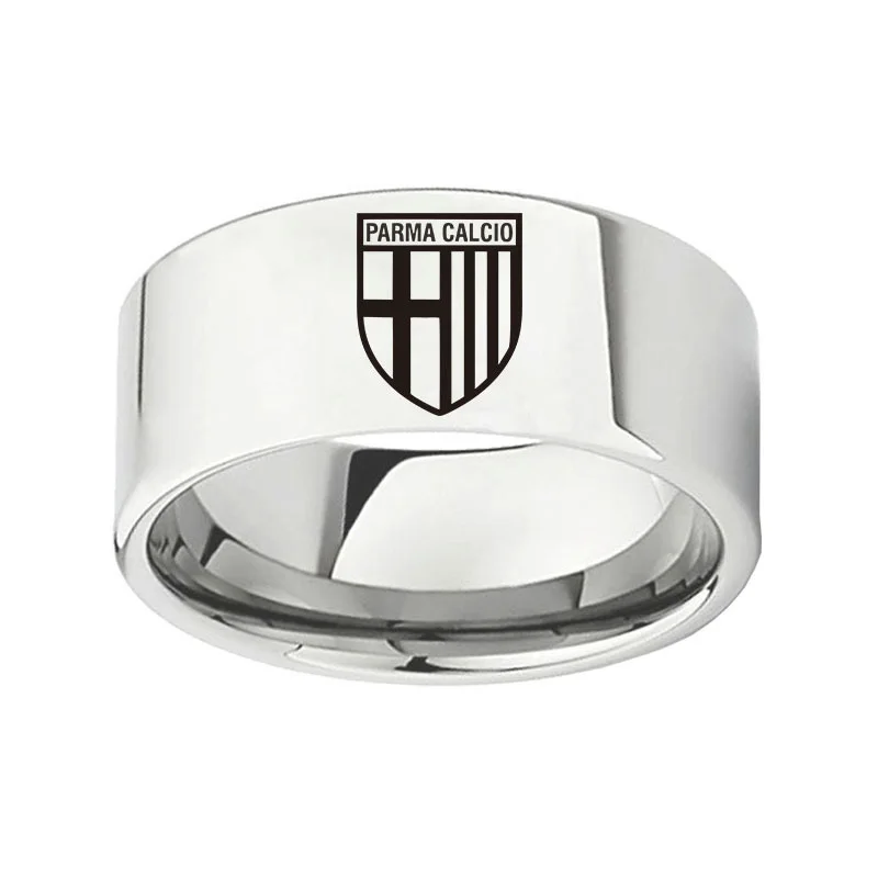 

Parma Football Club Ring Titanium Steel 10MM Fan Gift