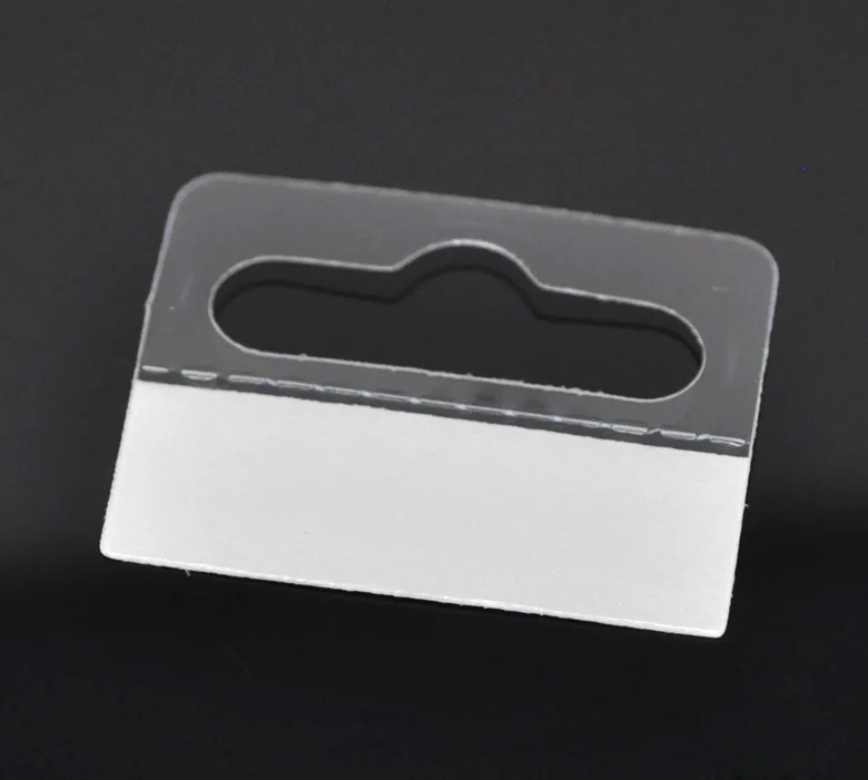 

DoreenBeads 15PCs Jewelry Hanging Display Cards with Adhesive 4.1cmx3.2cm(1 5/8"x1 2/8") 2015 new