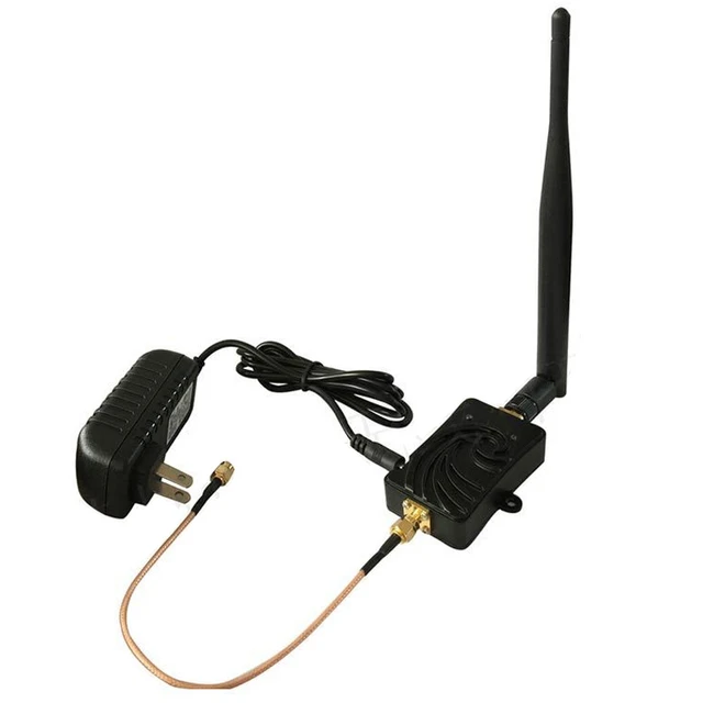 EDettes-Amplificateur de signal Wifi, 2.4GHz, 8W, routeur, extension de la  portée 6dBi, adaptateur d'antenne sans fil, stérilisation 11b/g/n