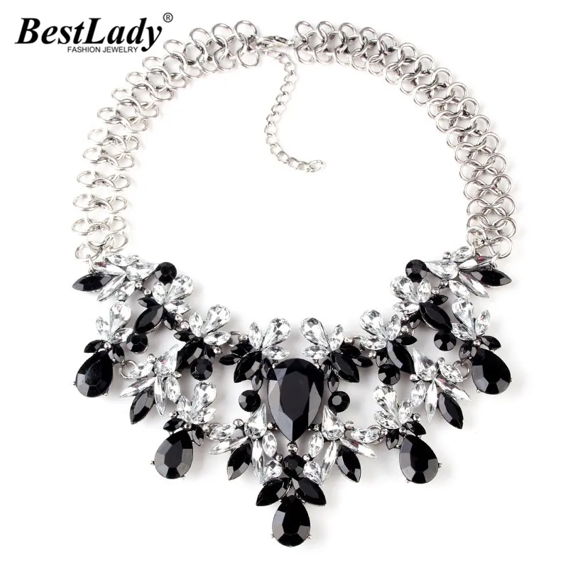 Best lady 2016 Fashion Luxury Statement Colorful Flower Necklace Gem Vintage Maxi Statement Collar Necklace Jewelry 2186 Best lady 2016 Fashion Luxury Statement Colorful Flower Necklace Gem Vintage Maxi Statement Collar Necklace Jewelry 2186