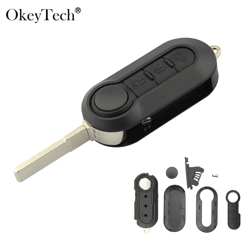 Car Key shell for fiat 500