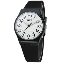 OTS Casual font b Watch b font Geneva Unisex Quartz font b watch b font Silicone