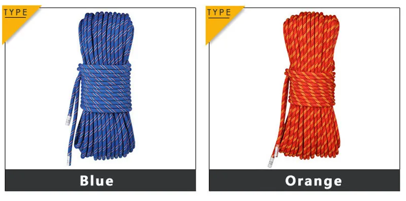 Диаметр 10,5 мм Длина 5-200 метров применимое напряжение 2500 кг высокая сила Паракорд скалолазание спасательный трос статический трос