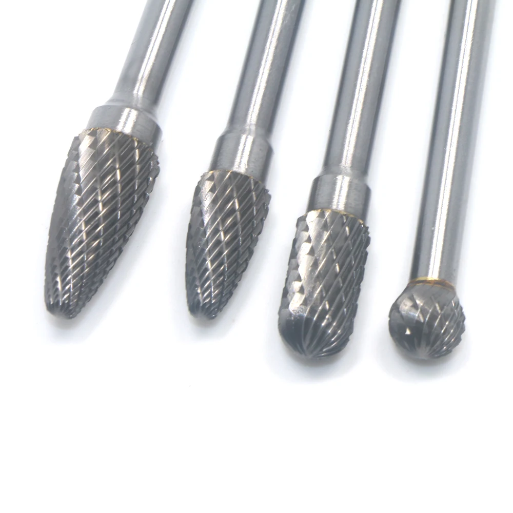 

Fixmee 1/4 inch Shank 6 inch Long Reach Double Cut Carbide Rotary Burr long service life