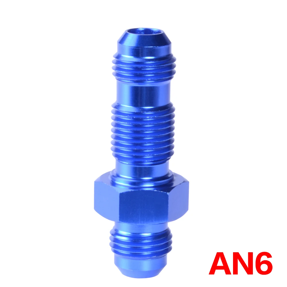 2Pcs AN8 Female to AN6 Male Flare Reducer Fitting Oil Cooler Bulkhead Adapter