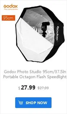 GODOX SN3030 31 см x 28,6 см софтбокс Универсальный складной софтбокс Speedlight с диффузором для вспышки профессиональной Камера Speedlite