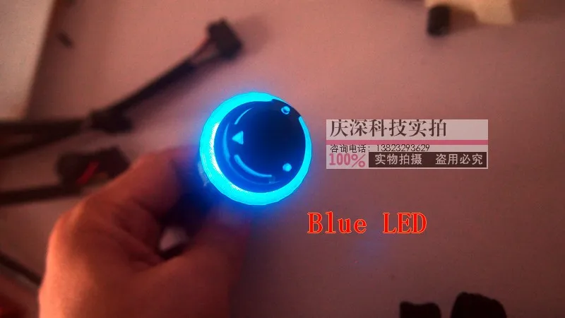blue LED 100 мест/Лот, DHL free2019 бесступенчатое регулирование скорости сиденье из углеродного волокна комплект подогревателей с синий светодиодный - Название цвета: blue LED