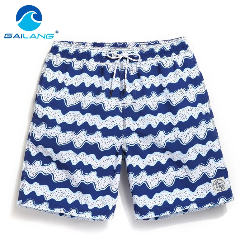 Gailang Brand Men Swimwear Swimsuits Swim Boxer Trunks Bermuda Man