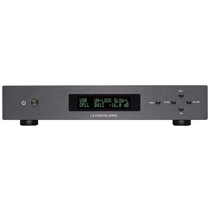 R 008 L.K.S MH DA004 Flagship Dual ES9038pro DAC USB DSD фемто часы XLR PCM и декодирование USB/Optical/I2S/AES/EBU|usb