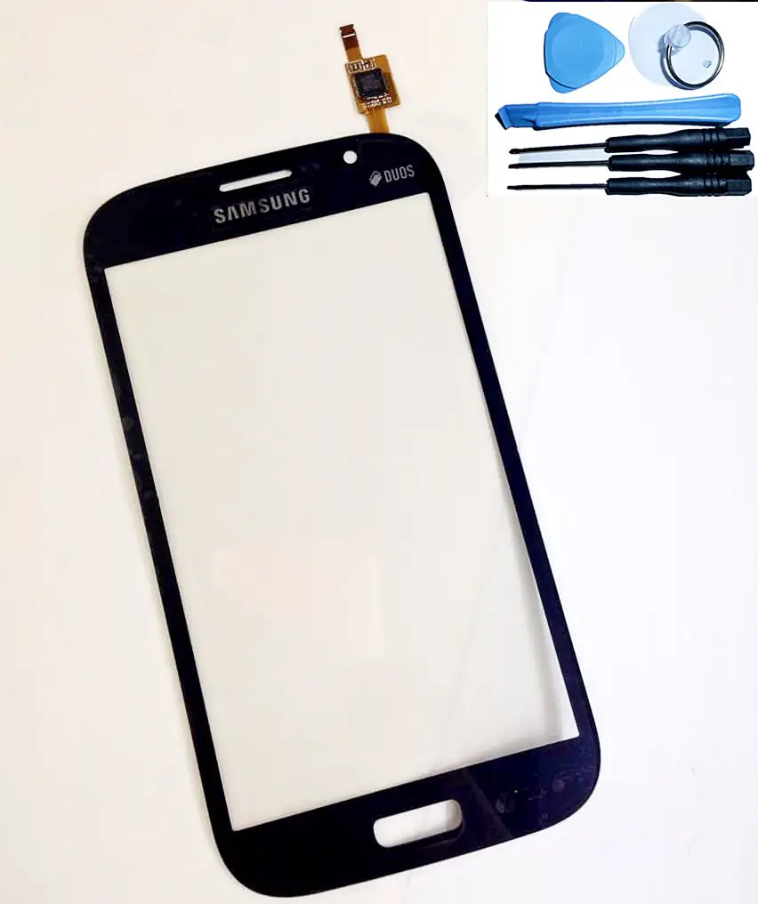 Новый черный Оригинальный сенсорный экран для Samsung GALAXY Grand Neo Plus I9060i на клейкой