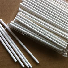 150 мм* 4 мм палочки для леденцов шоколадный торт леденец Конфеты делая прессформы белый 100 шт