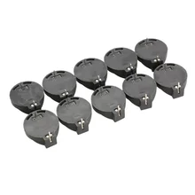 10 Pz/set Portatile CR2032 CR2025 Generale Button Battery Holder Clip Cassa Della Scatola Jr Offerte(China)