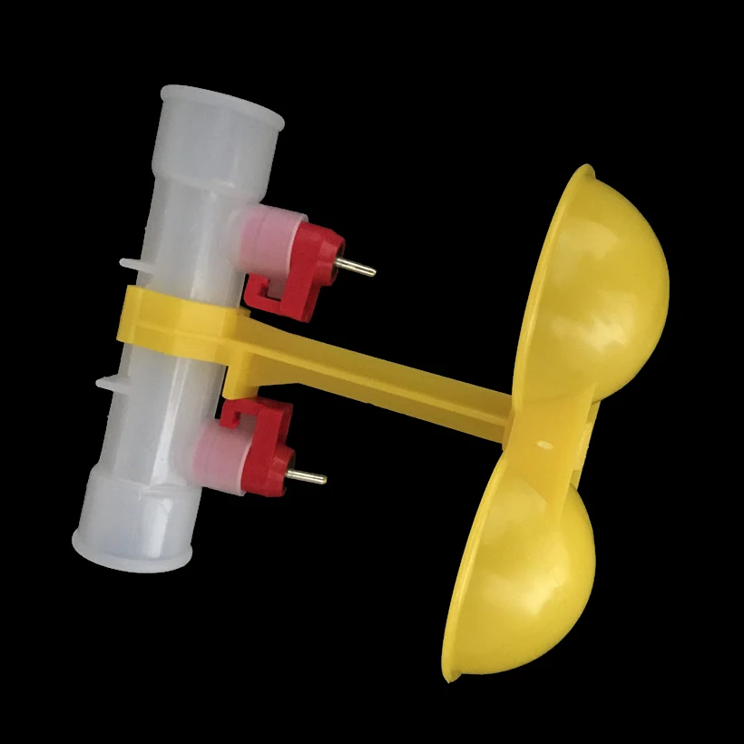 Chicken waterer double nipple drinker mouth Drinking hanging cups Chicken Feeder farming equipment 10pcs poultry drinking cups,poultry water dispenser,poultry feeder,poultry waterer