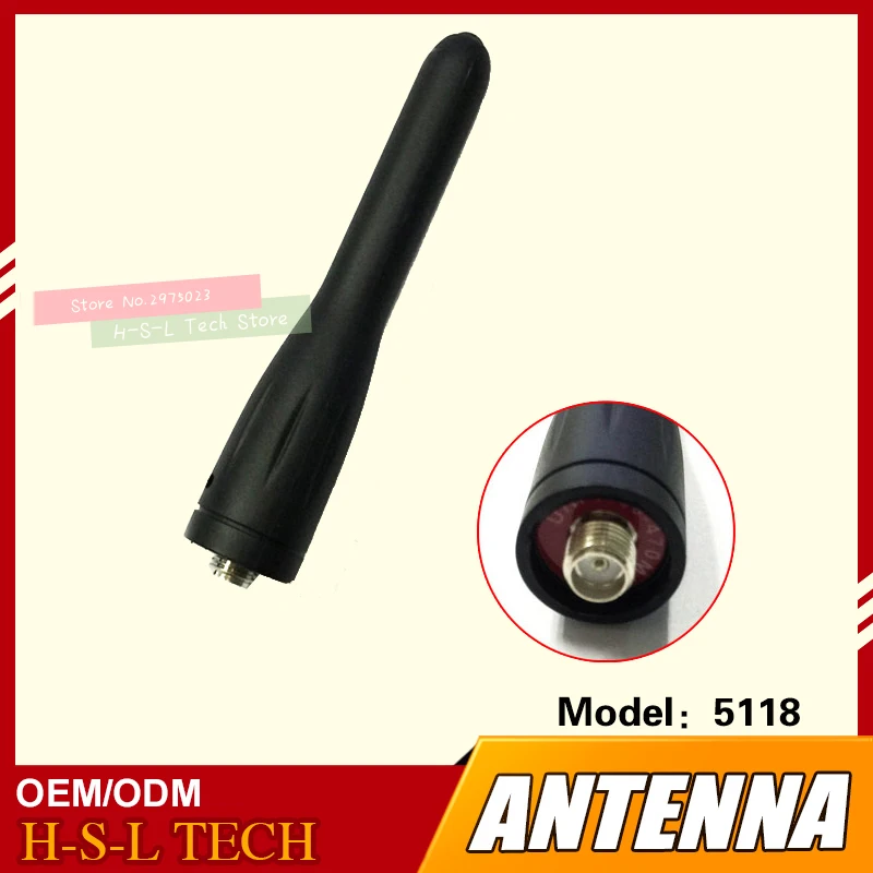 Walkie Talkie Antenna 400-470Mhz Smafemale For Baofeng Beifeng BF-5118 BF-5518A BF-5180 Kenwood TK-6188 Quansheng TG-6118