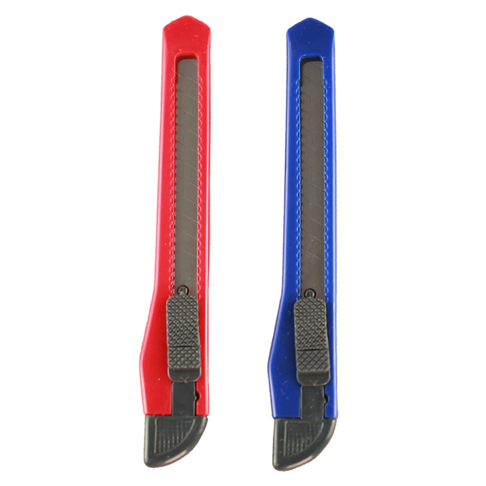 

Stationery Art Cutter Random Color Knife Beautiful For cutting paper, Plastic + Stainless Steel Cardboard