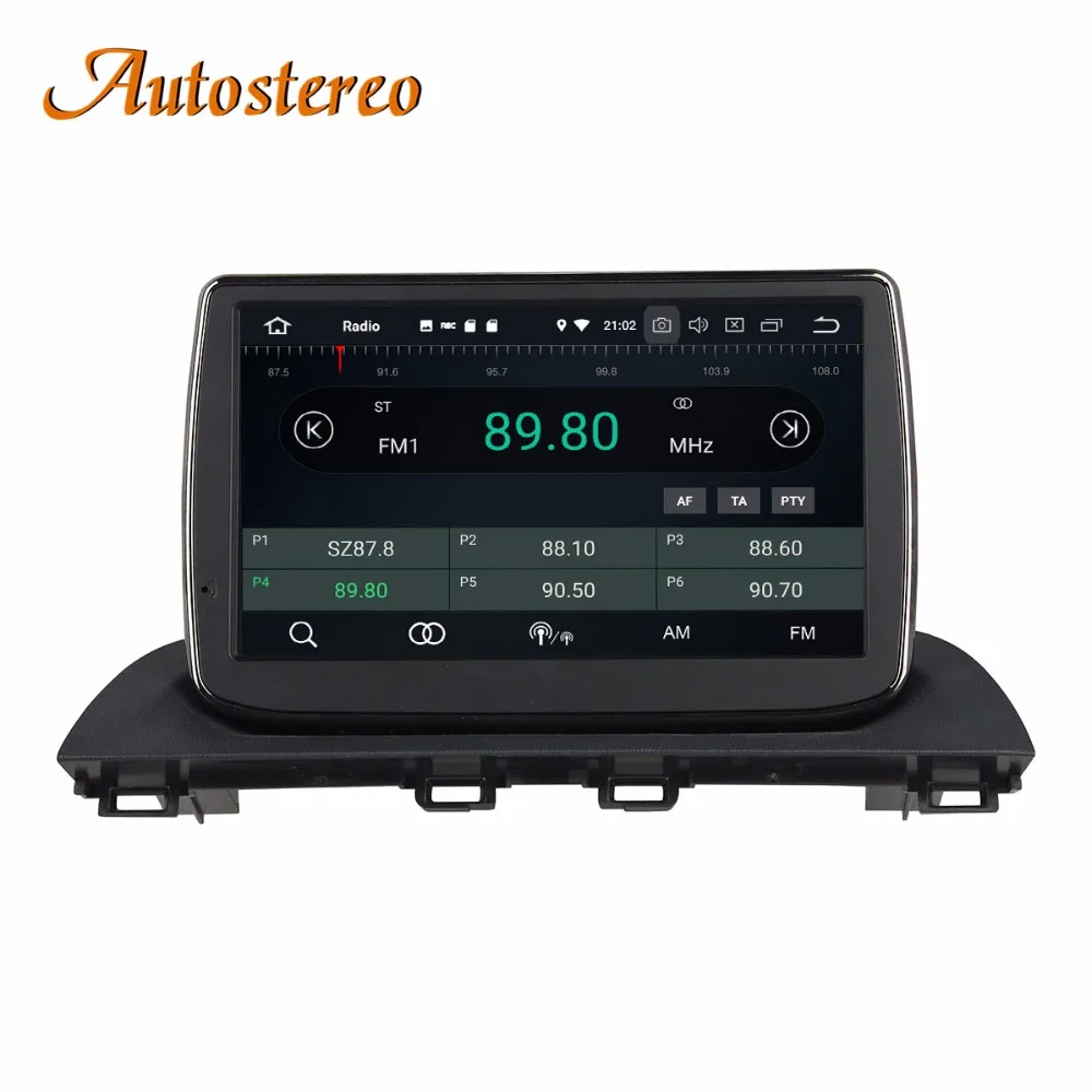 Best Autostereo Android 9 4+32G Car CD DVD Player GPS navigation For Mazda 3 Axela 2014+ head unit multimedia player tape recorder 4
