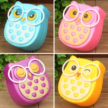 4 цвета Мини Сова светодиодный ночной Светильник Авто Сенсор светильник Управление лампа вилка европейского и американского Брендовая детская одежда из Джерси для малышей прикроватная птица светильник гнездо ночной Светильник