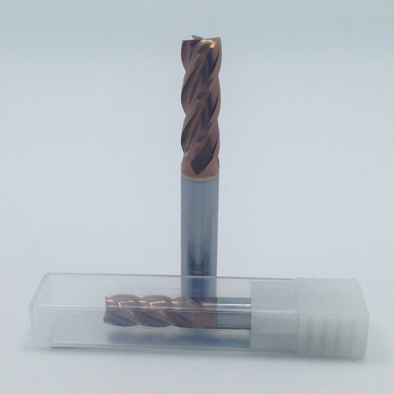 

2PCS 8MM SHK 8*60*8D HRC55 4 Flutes tungsten solid carbide end mill for CNC milling machine HUHAO 4723
