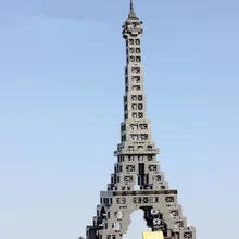 Модель 8015 Эйфелева башня Парижа известный строительный кирпичный блок игрушки совместимы со всеми брендами 978 шт