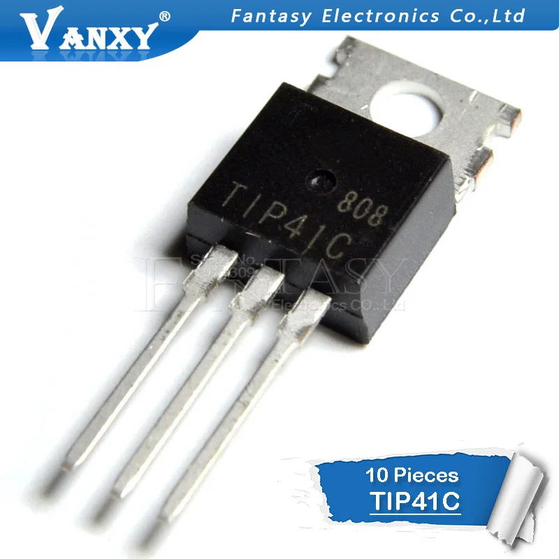 

10PCS TIP41C TO220 TIP41 TO-220 new and original IC