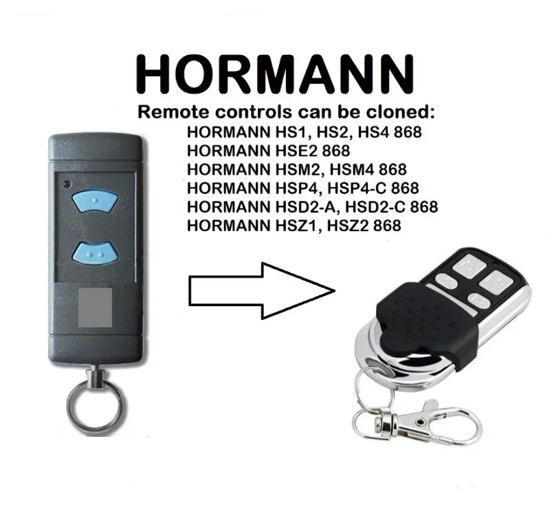 

HORMANN HSE2 868 Universal Remote Control Duplicator 868.35MHz