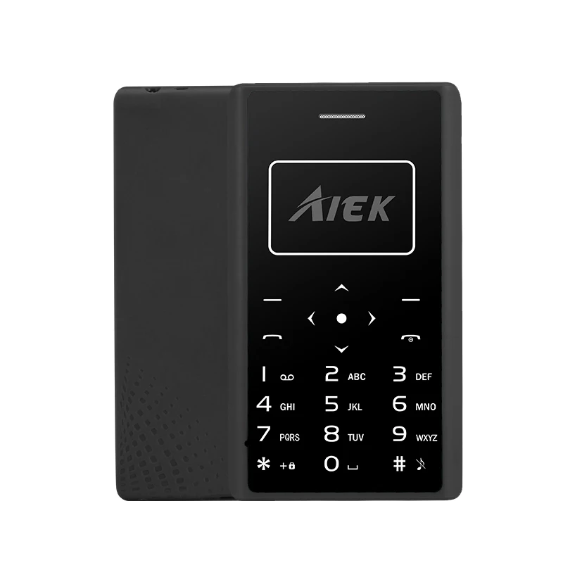 New arrival Original Thin Card Phone AIEK X7 4 88MM Mini Cell Phone Student unlocked Mobile